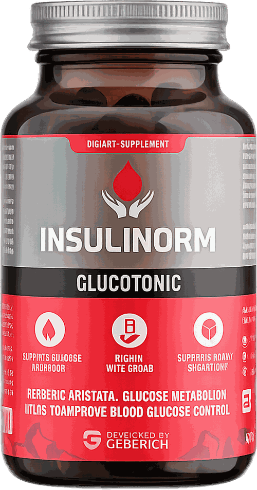 Insulinorm Glucotonic Flasche, 60 Kapseln